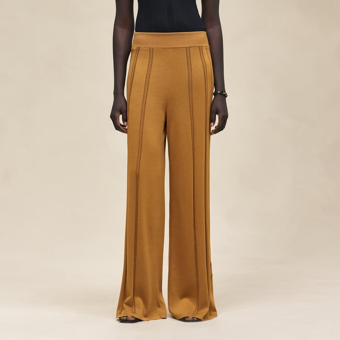 Marron Ocre "Etriers Remix" Loose Fit Pants