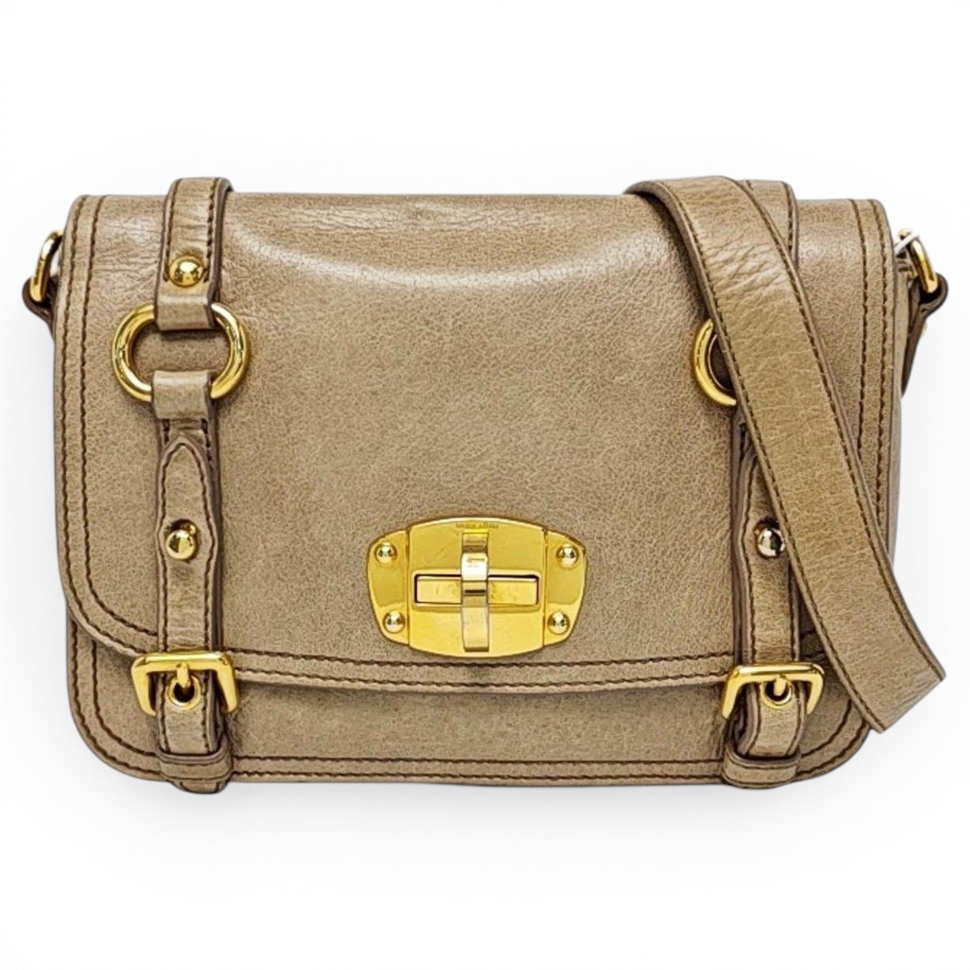 Leather handbag
