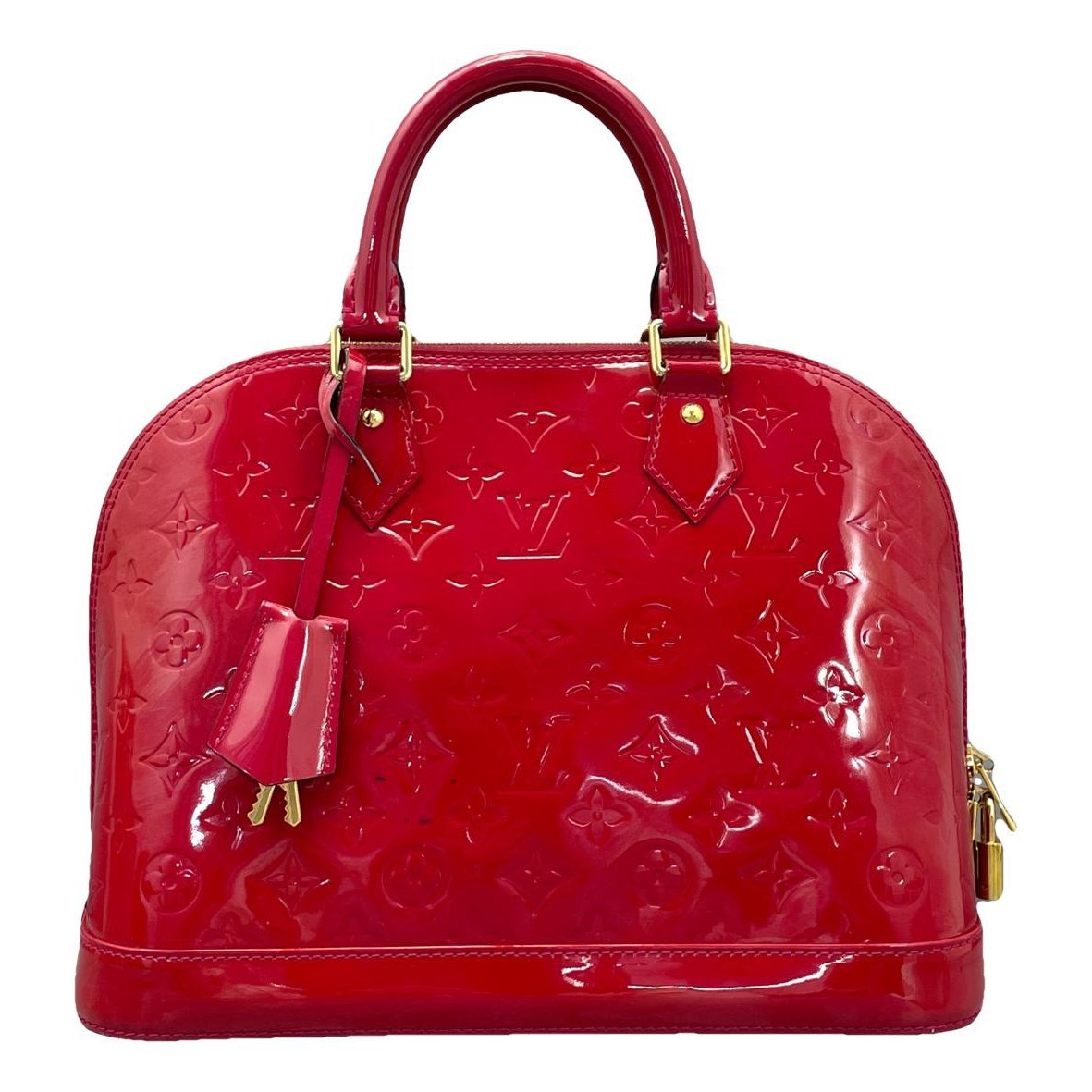 Alma BB patent leather handbag
