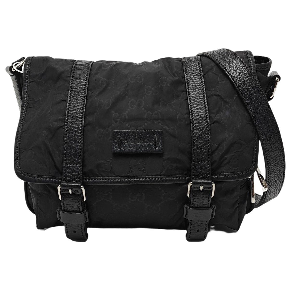GG Marmont Zip Messenger cloth crossbody bag