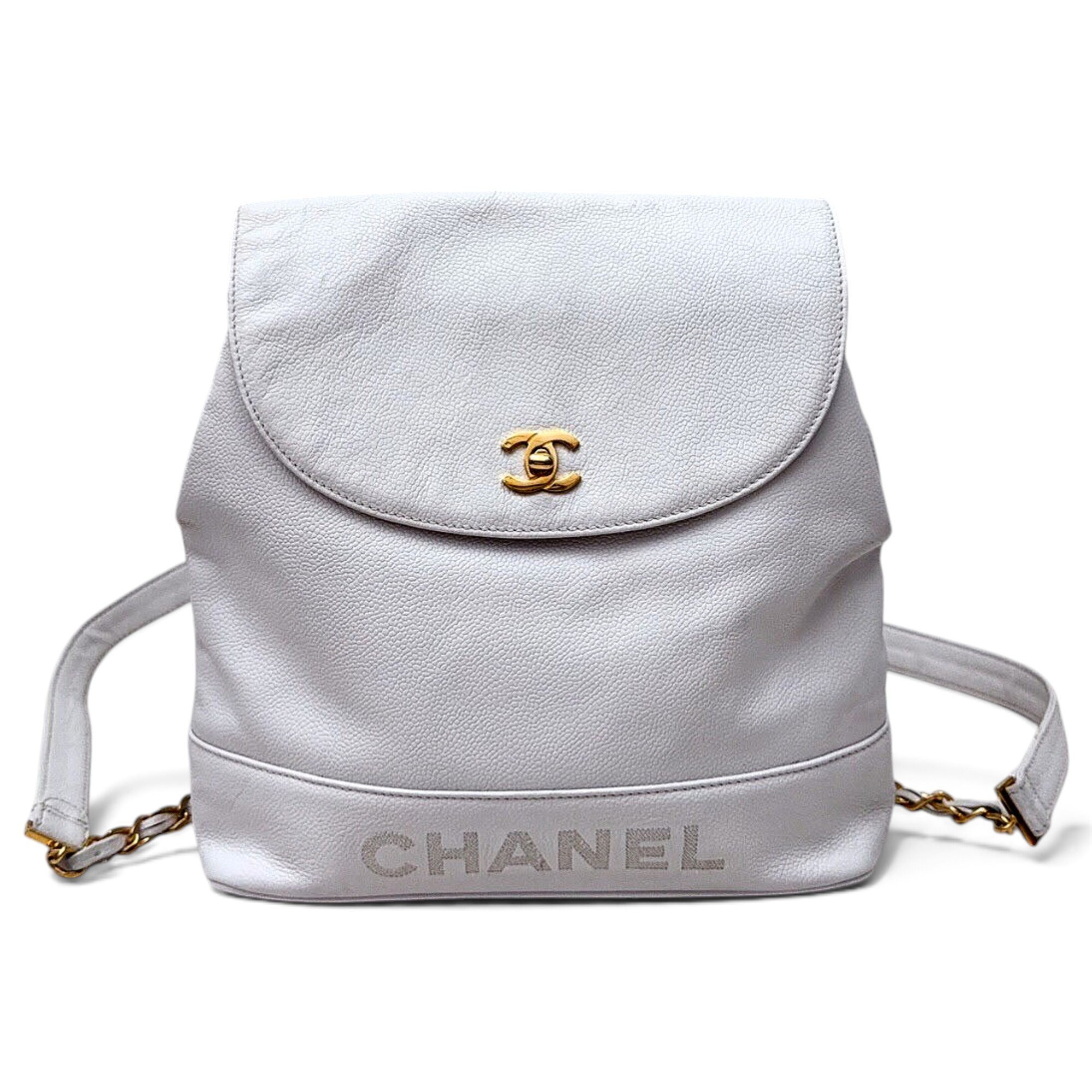 Leather backpack