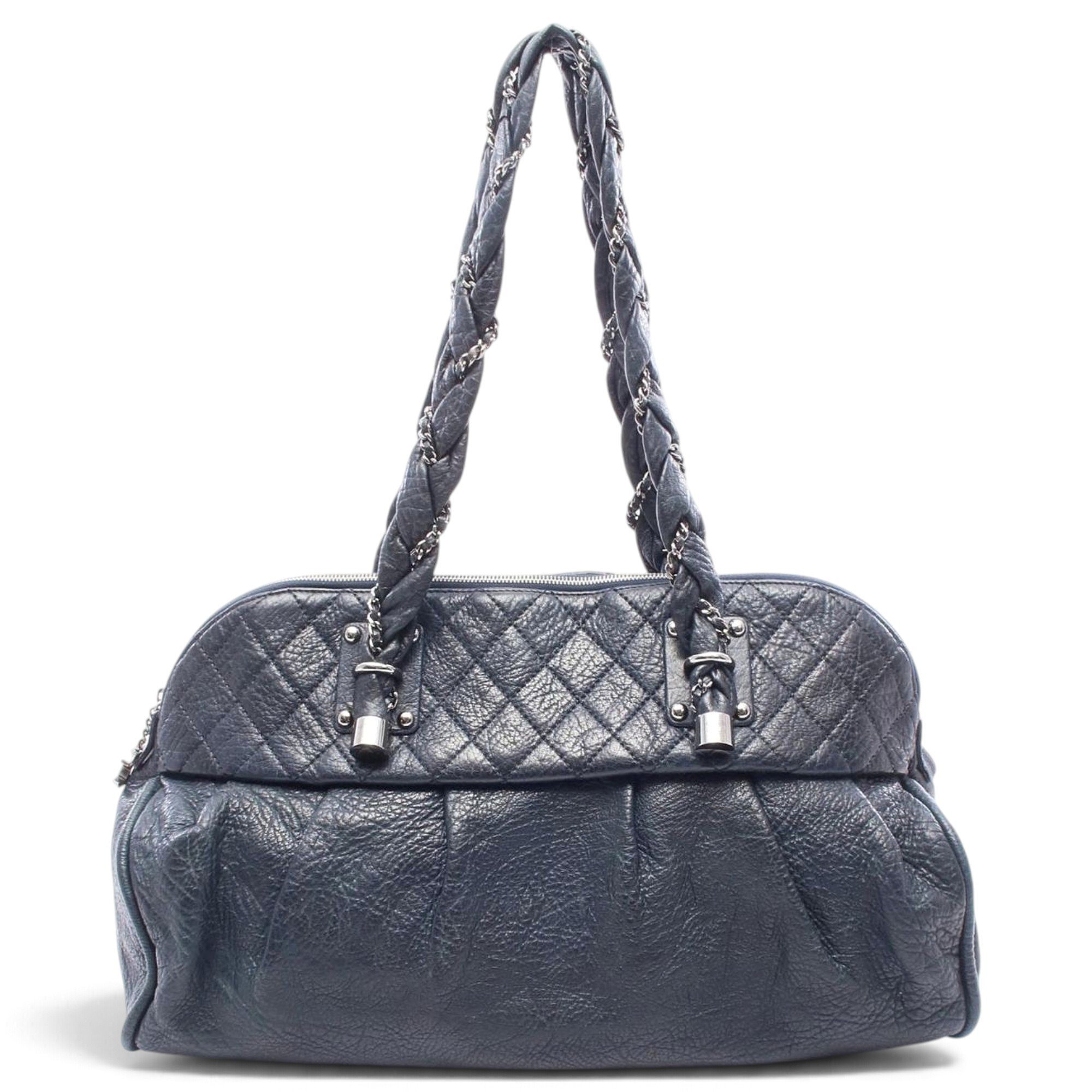 Leather tote