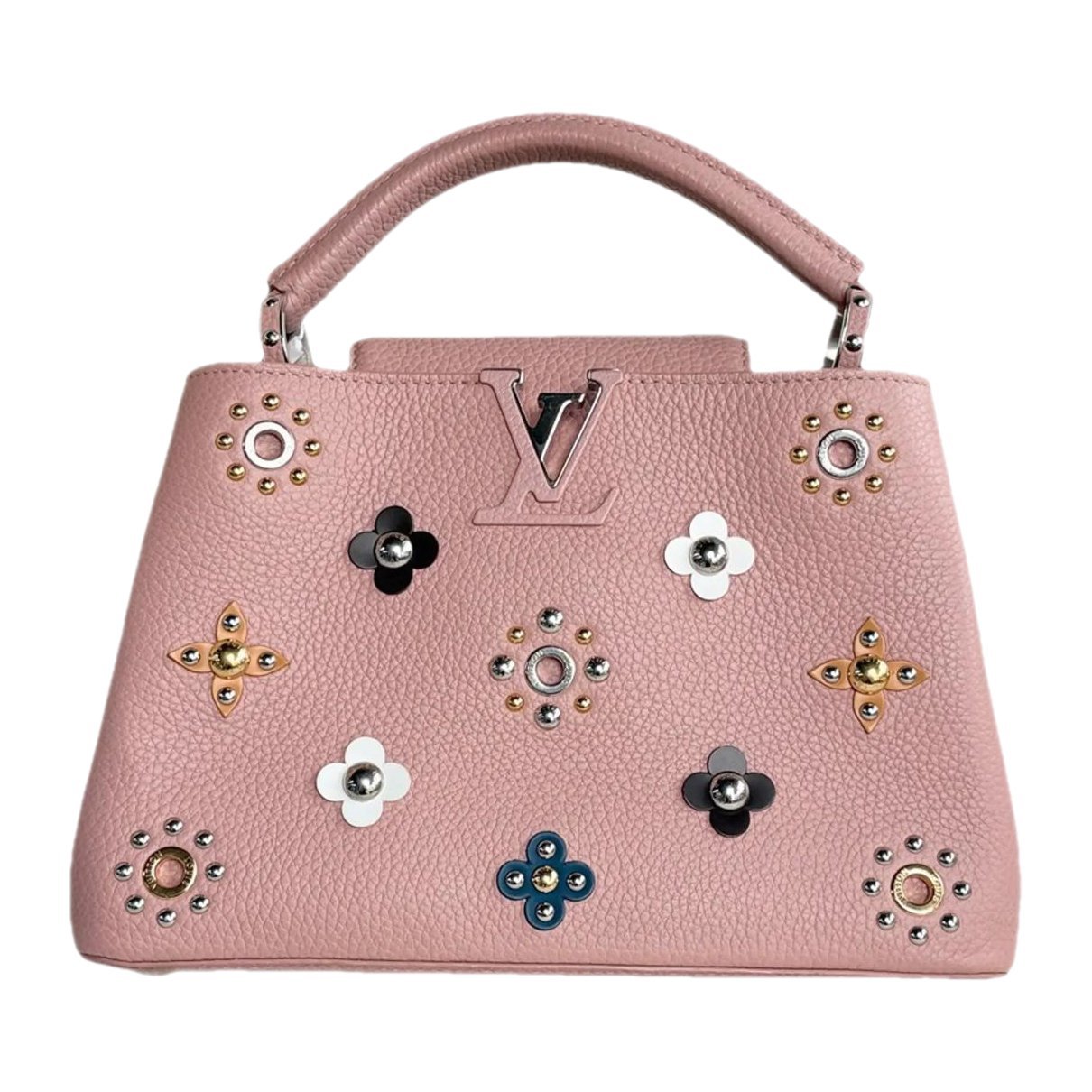 Capucines leather handbag