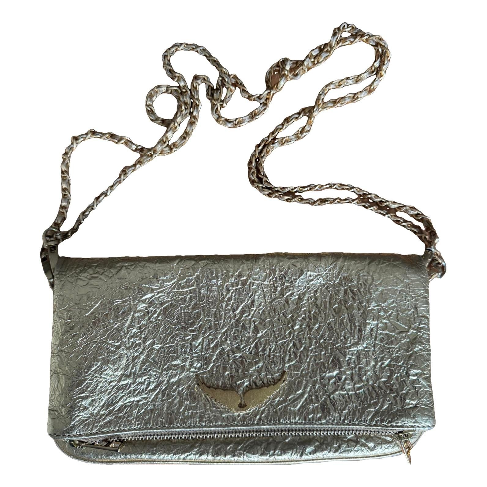 Rock leather crossbody bag