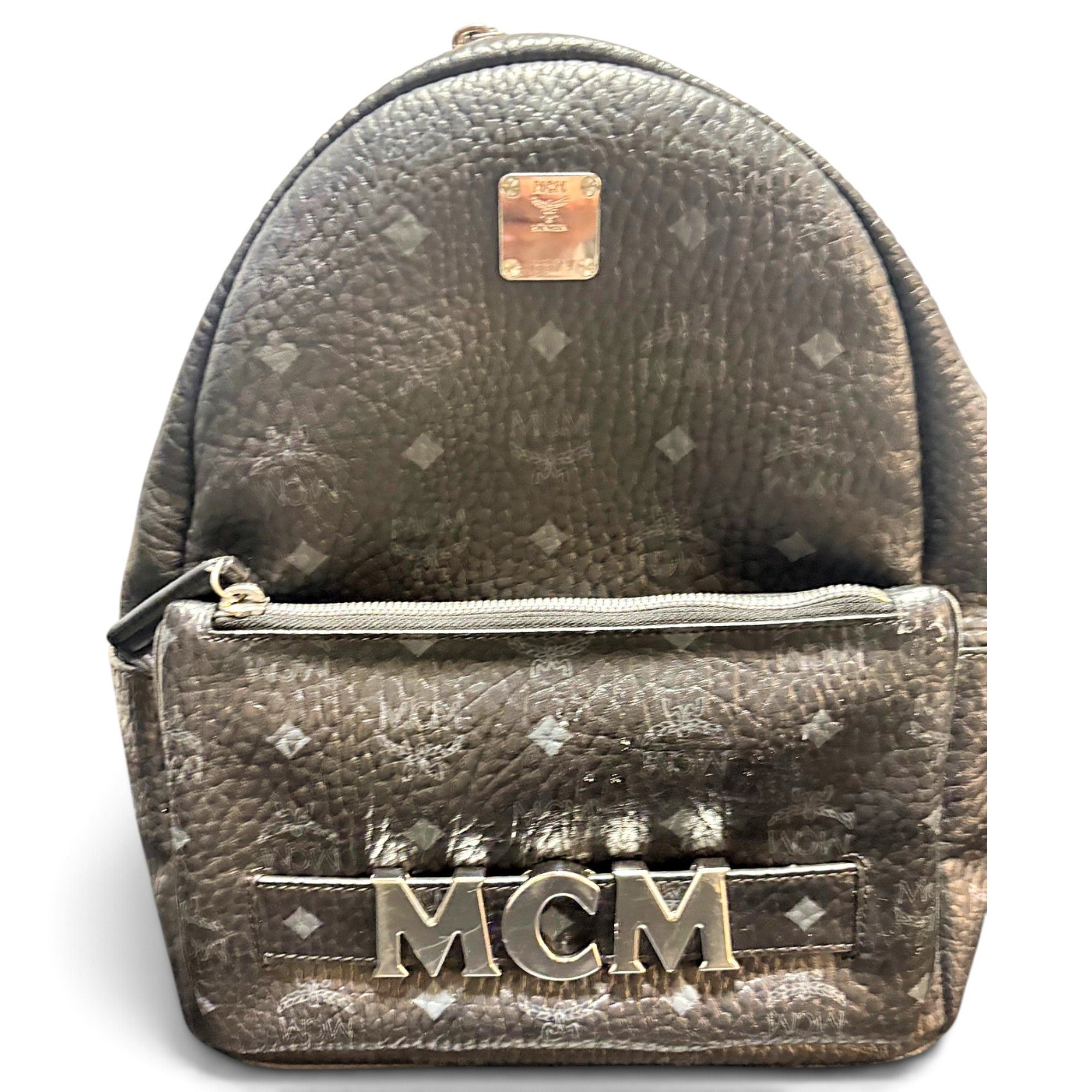 Stark leather backpack