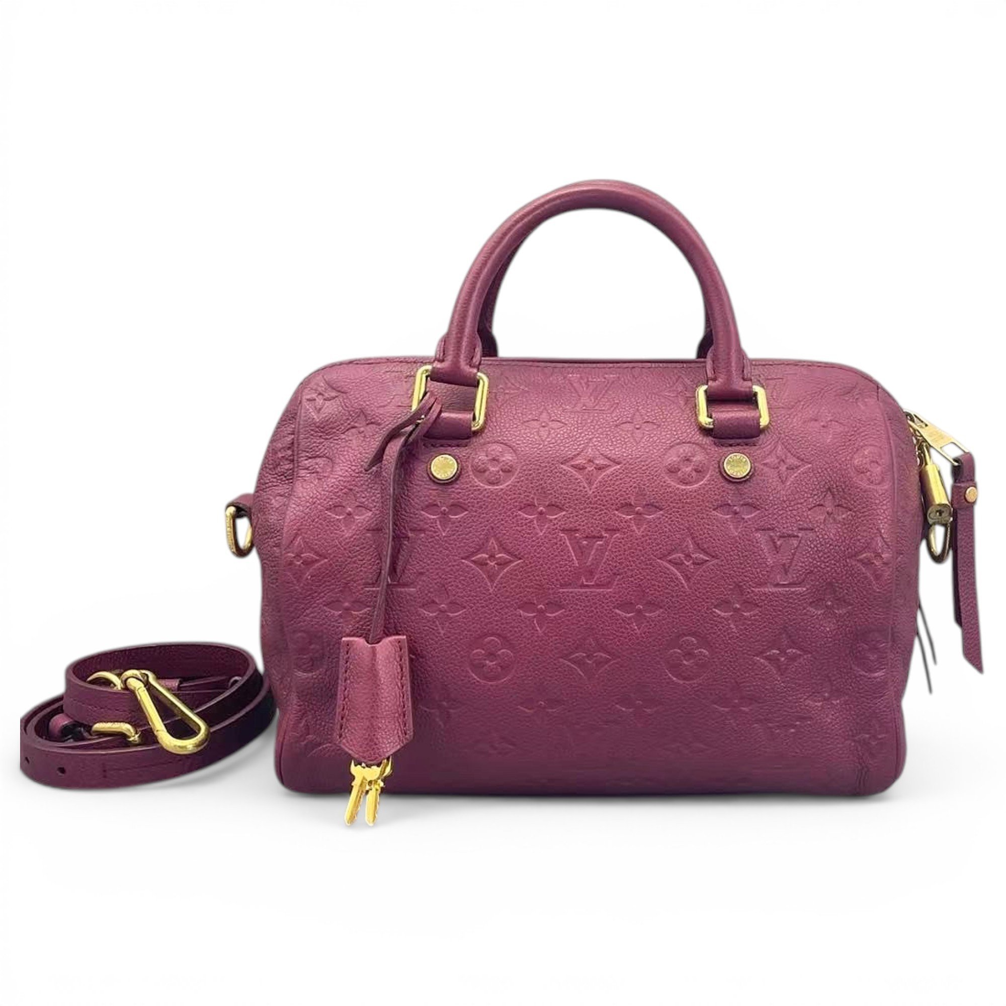 Speedy Bandoulière leather handbag