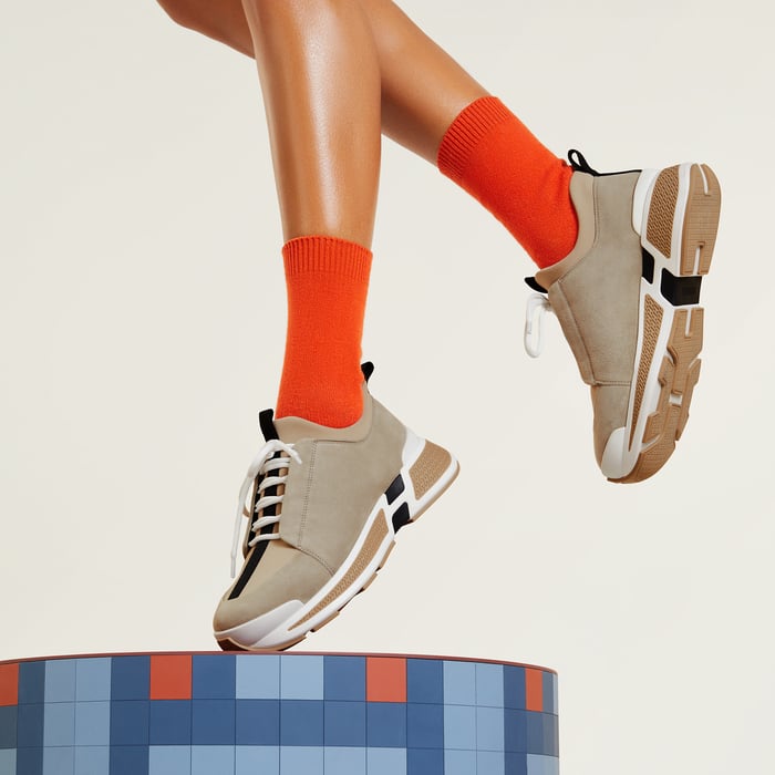 Beige Esquisse Just Sneaker