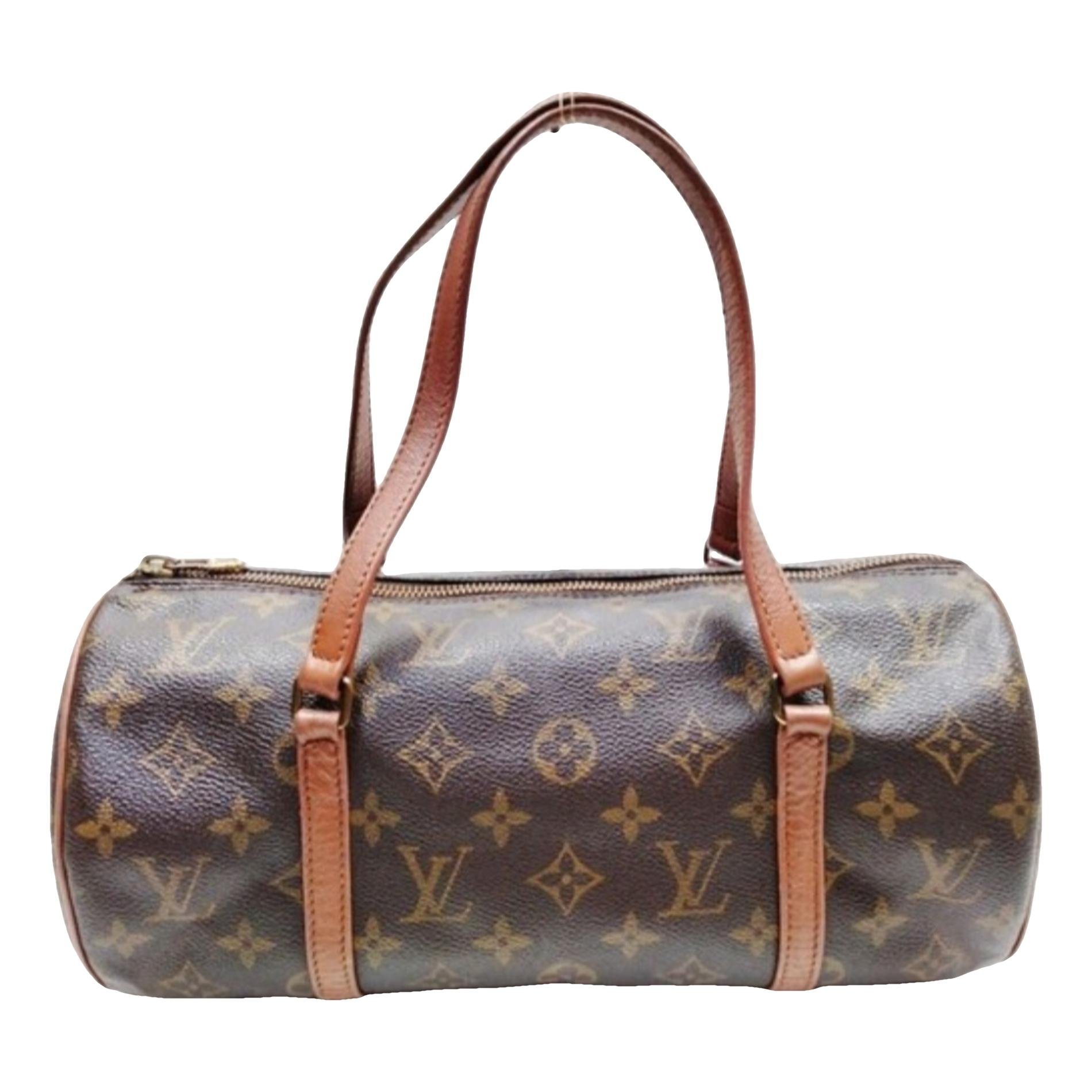 Papillon leather handbag
