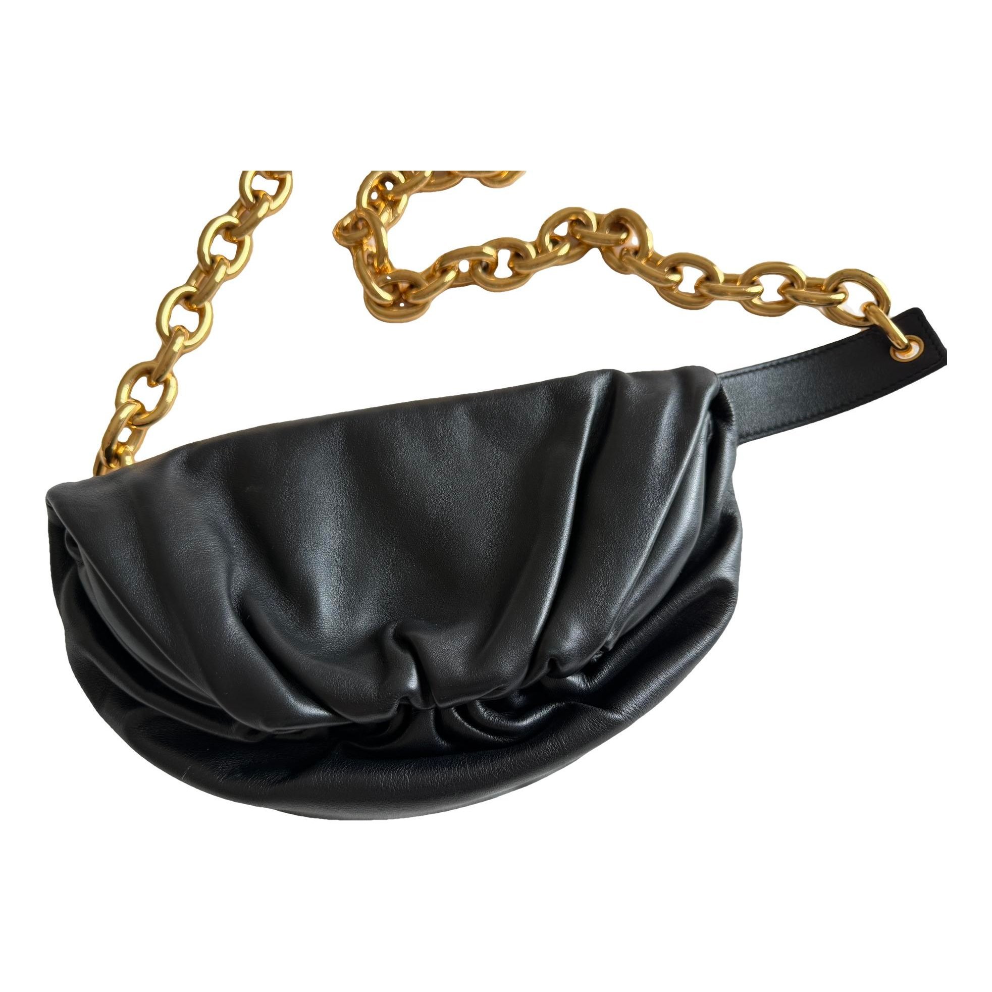 Chain Pouch leather handbag