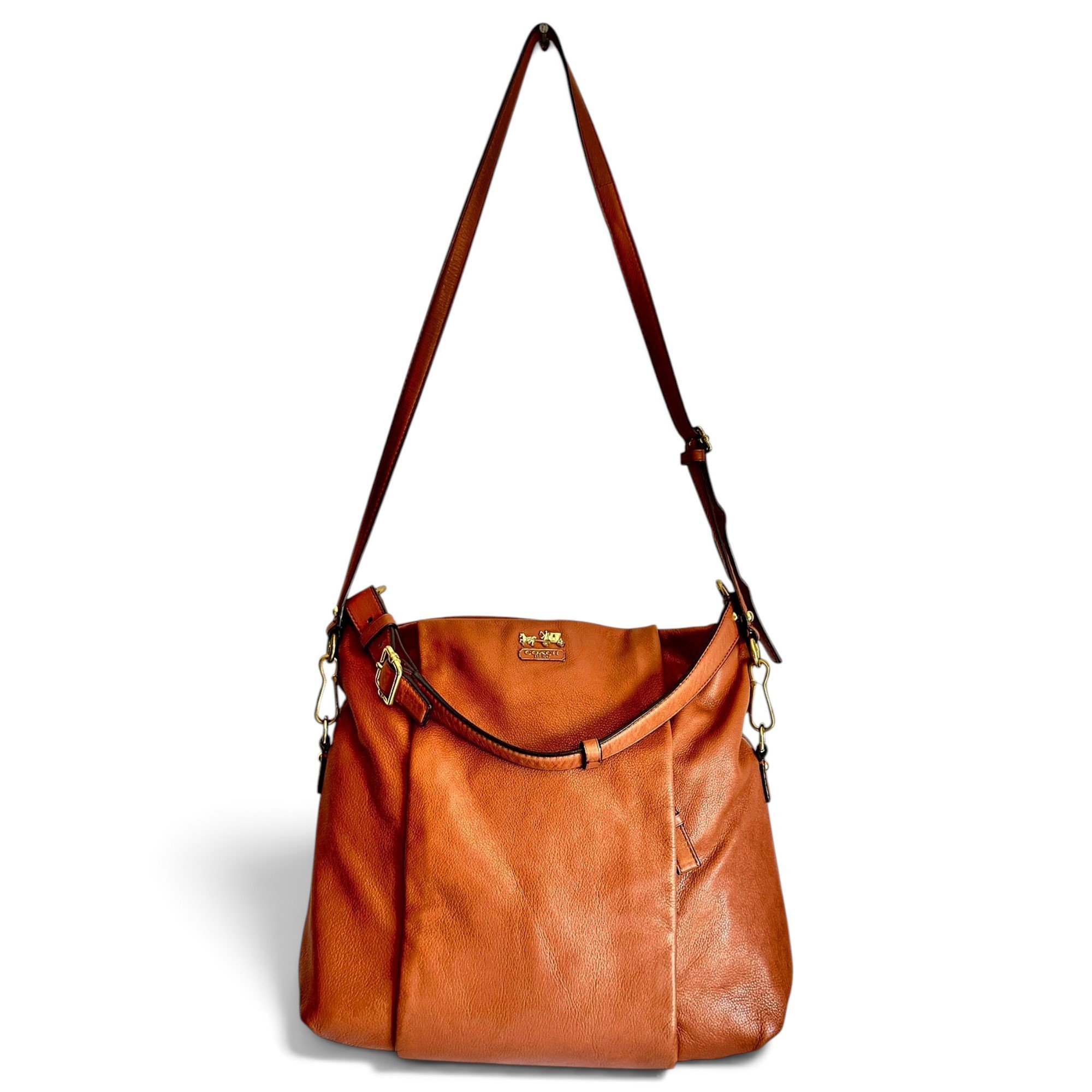 Leather handbag