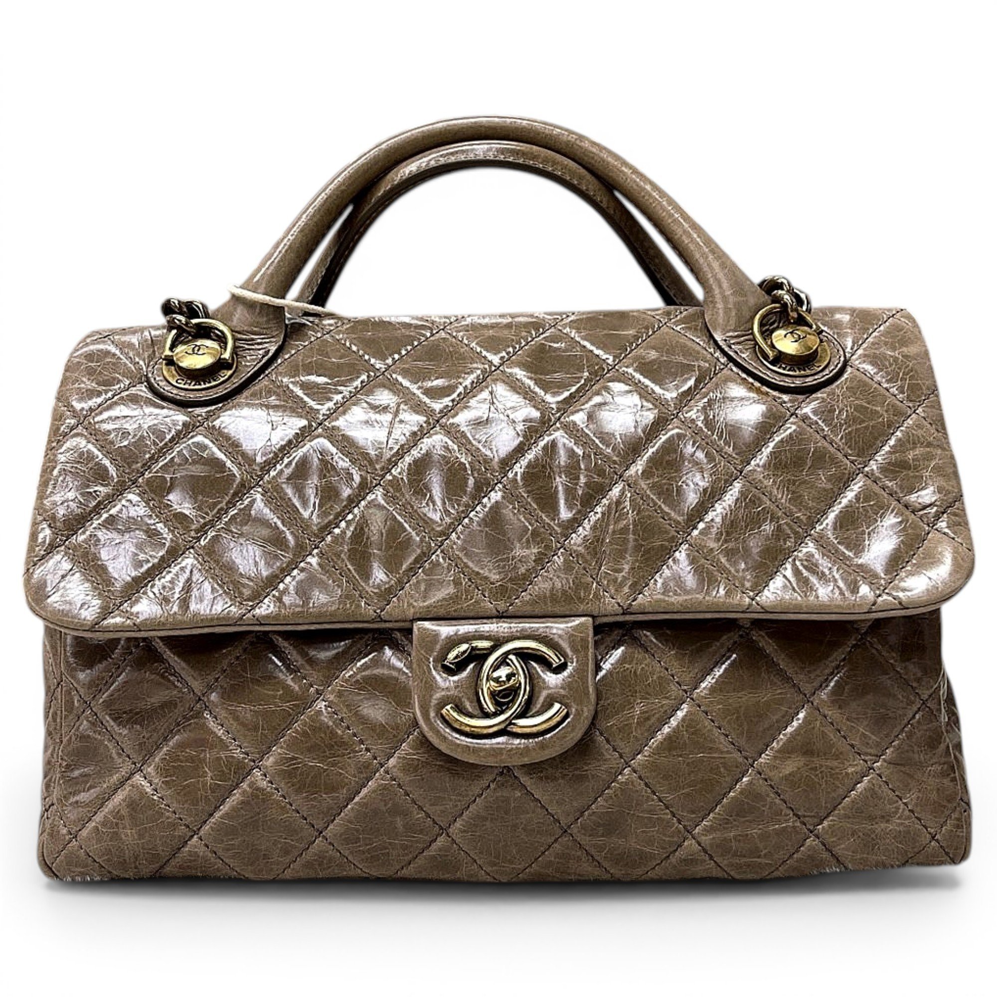 Leather handbag