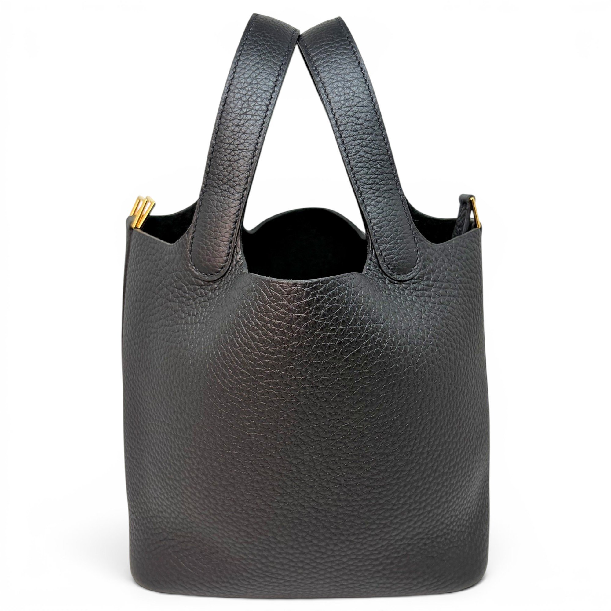 Picotin leather handbag