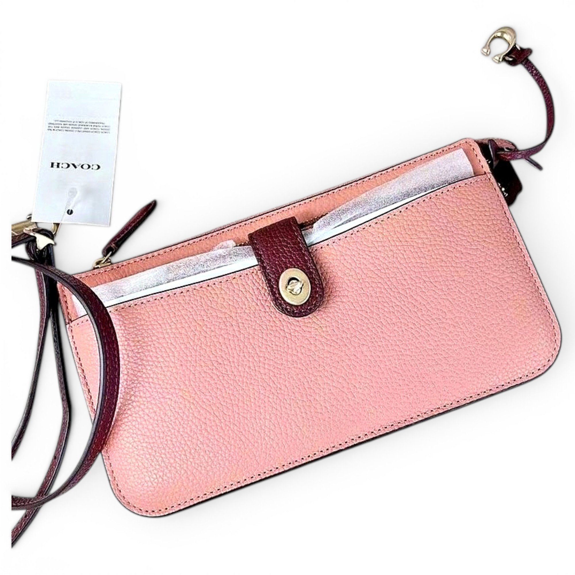 Leather crossbody bag