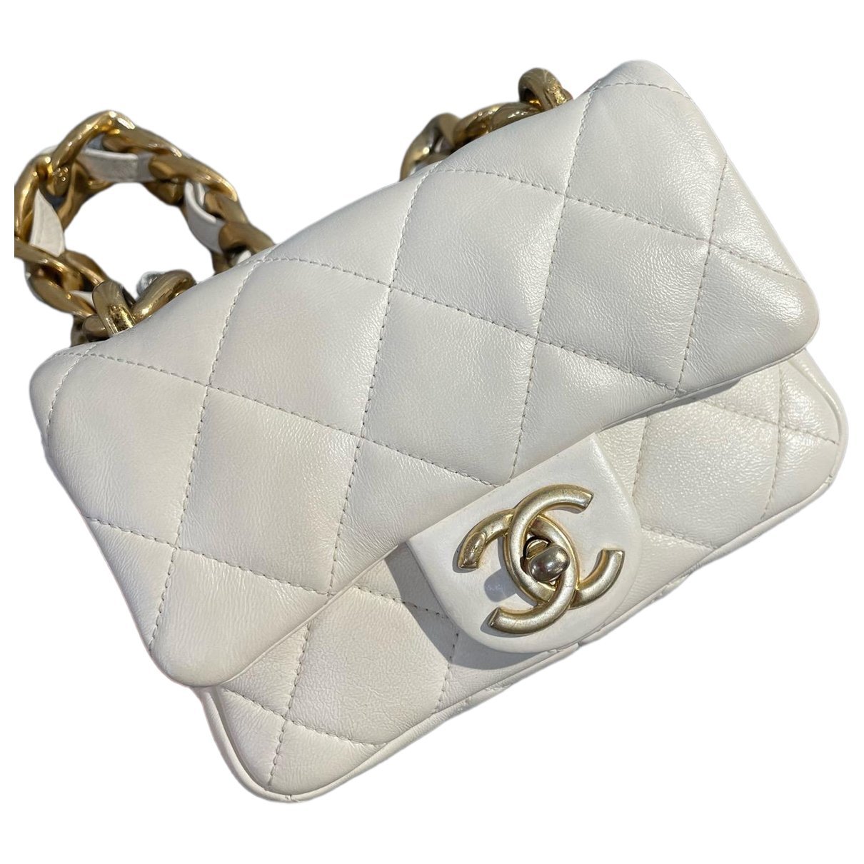 Leather handbag