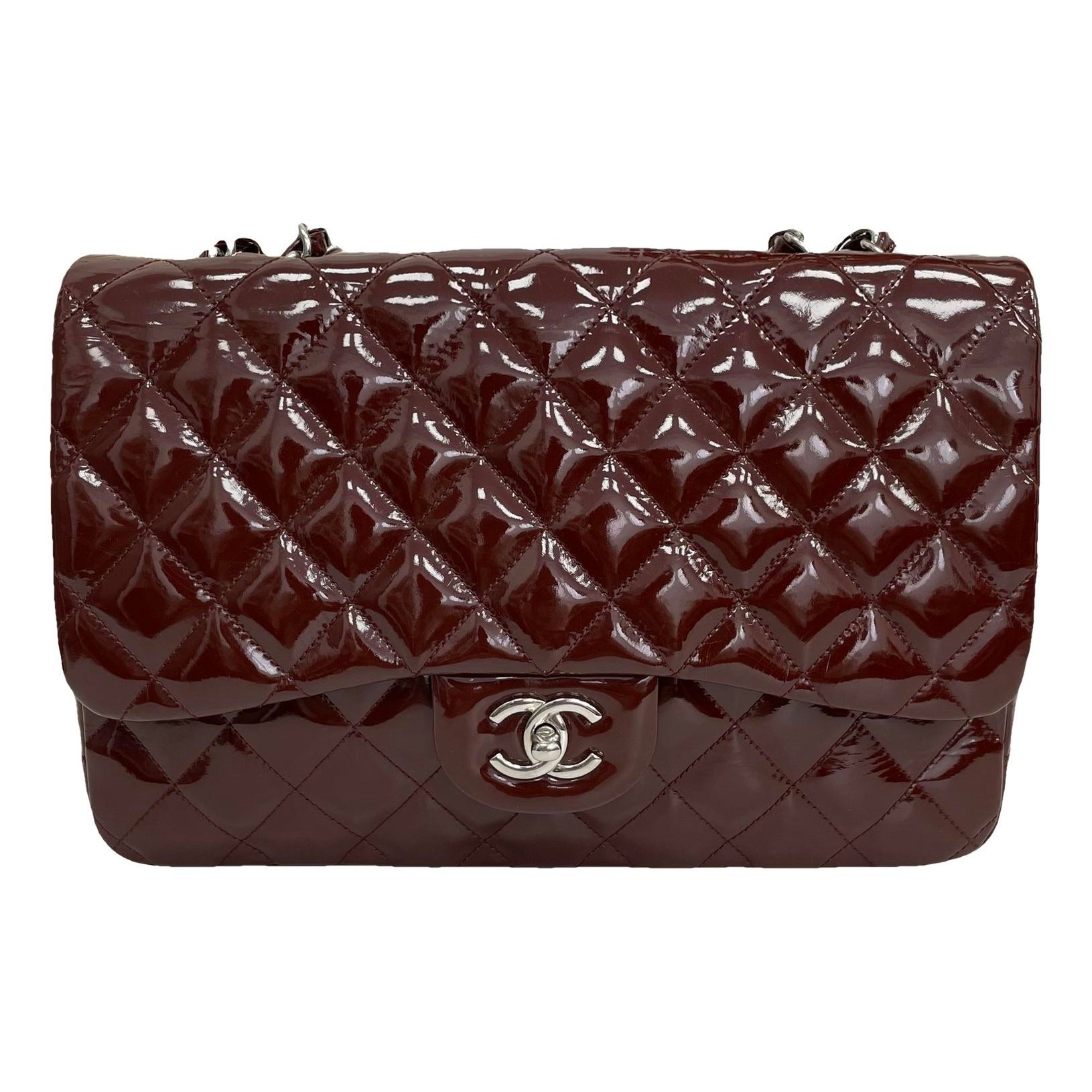 Timeless/Classique patent leather handbag