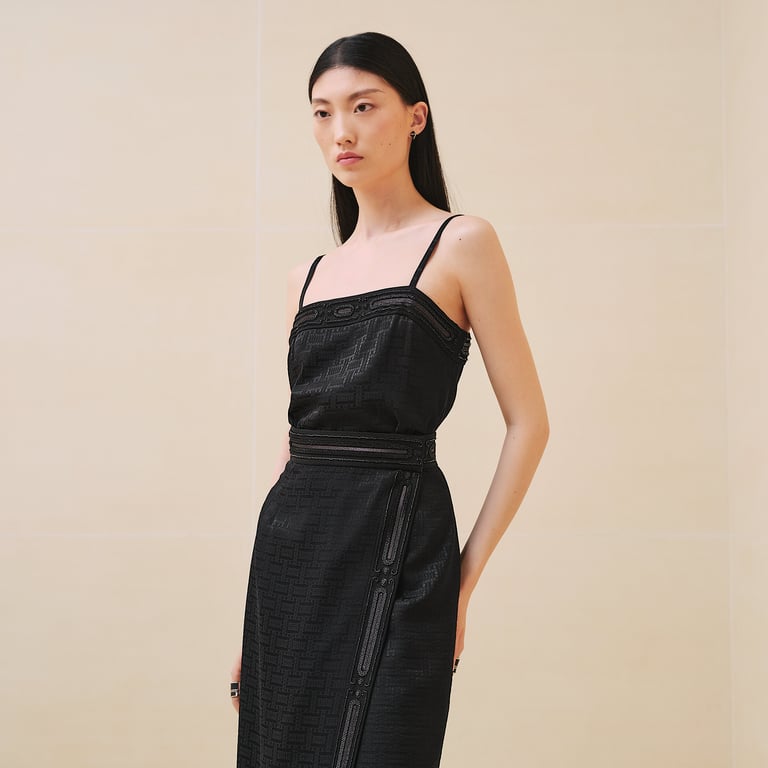 "Mosaique" embroidered camisole