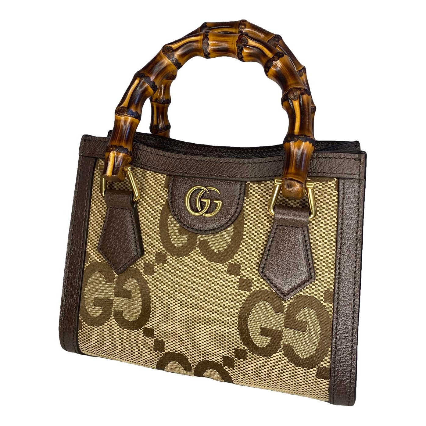 Diana Bamboo leather tote