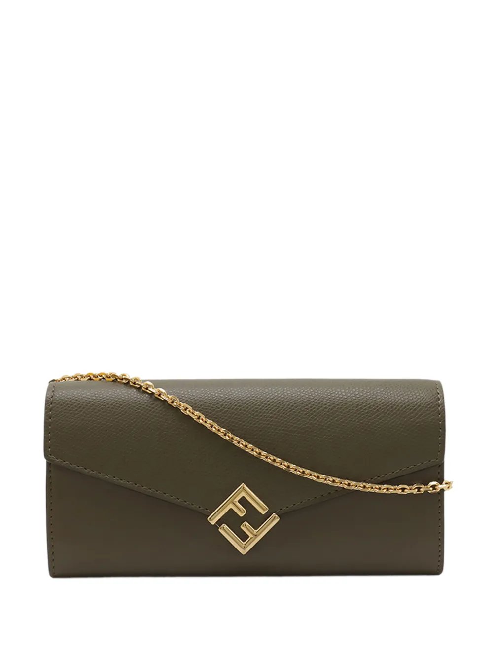2010-2026 Smooth and Grained Calfskin Vitello King Cruise FF Diamonds Continental Envelope Wallet On Chain crossbody bag