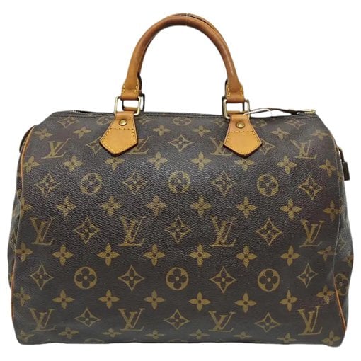 Nano Speedy / Mini HL leather handbag