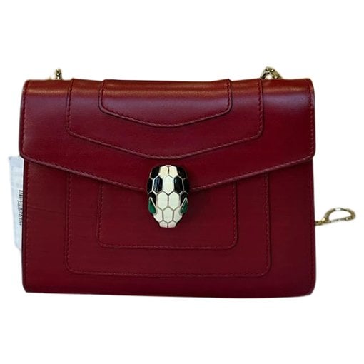 Serpenti leather crossbody bag