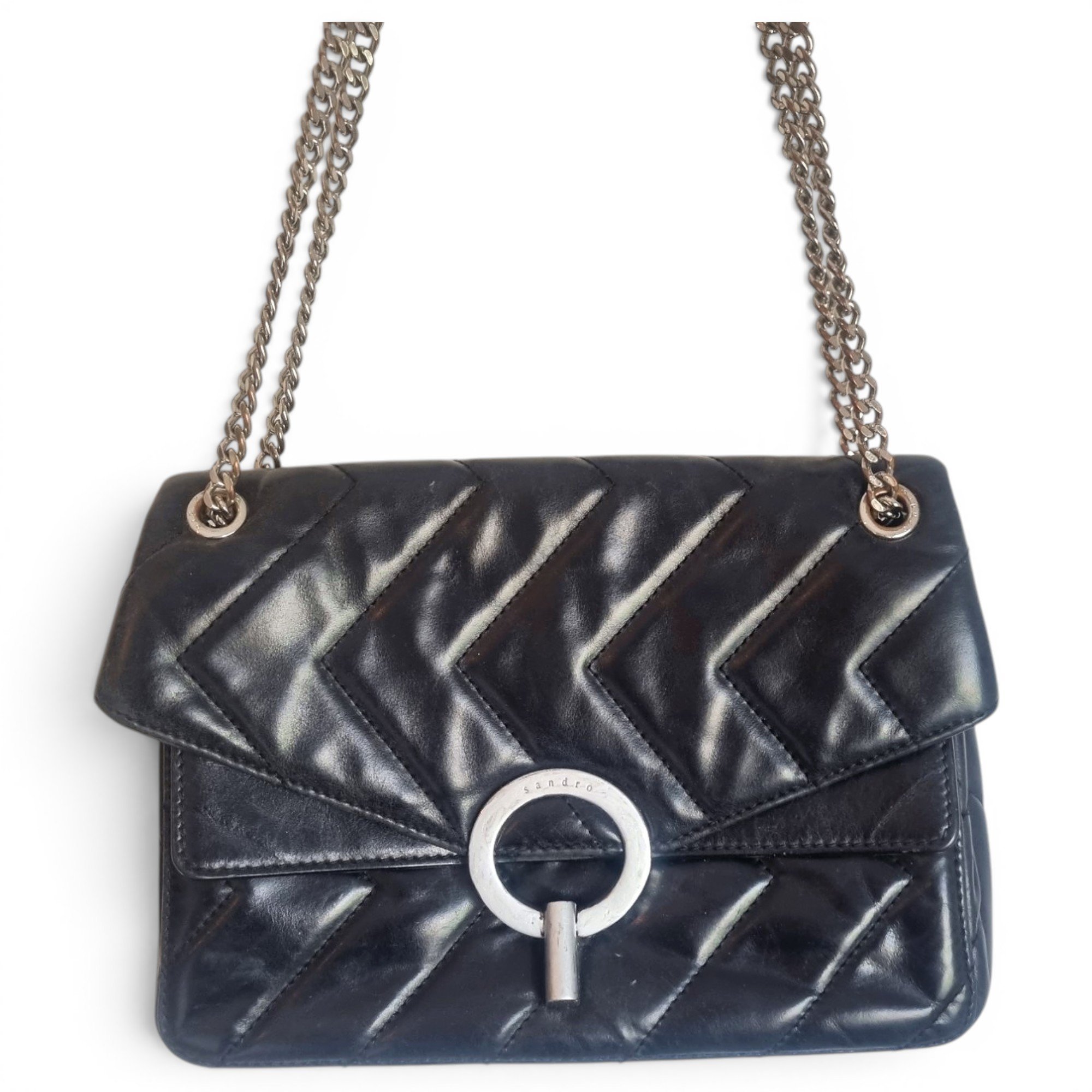 Yza leather handbag