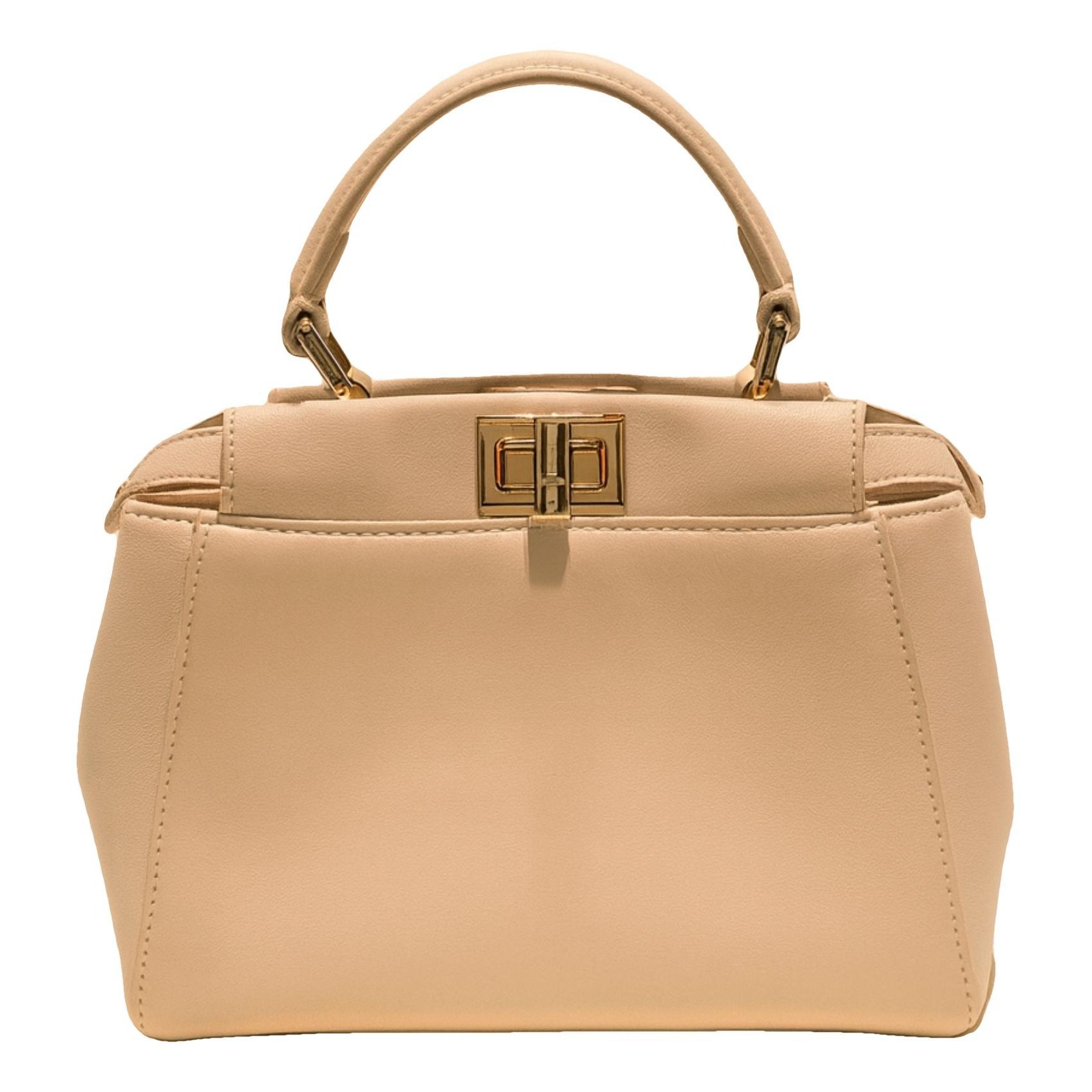 Peekaboo leather handbag