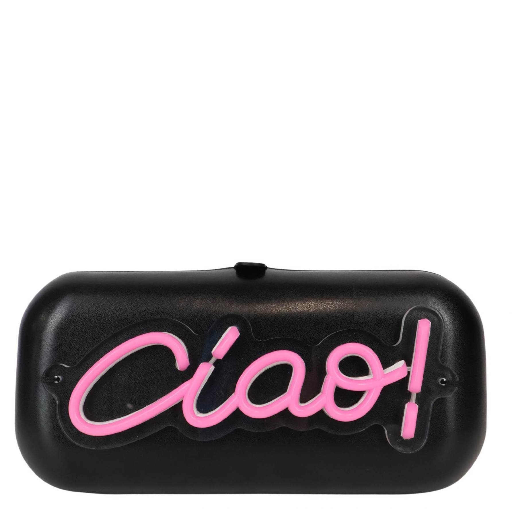 Moschino Leather clutch bag