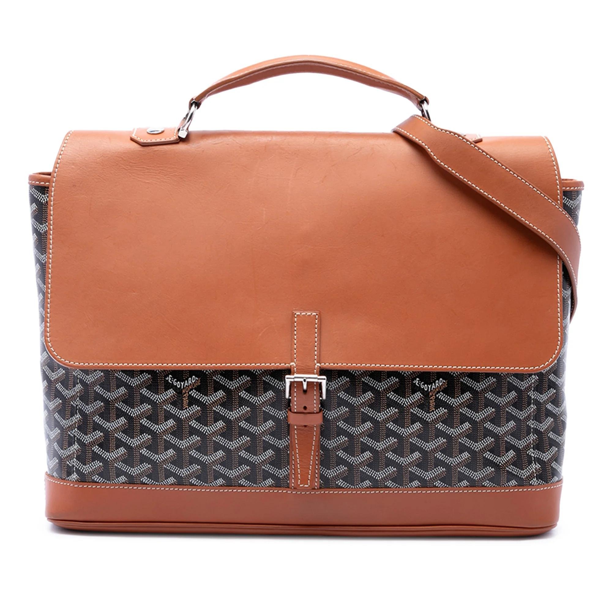 Minaudiere Goyardine cloth handbag