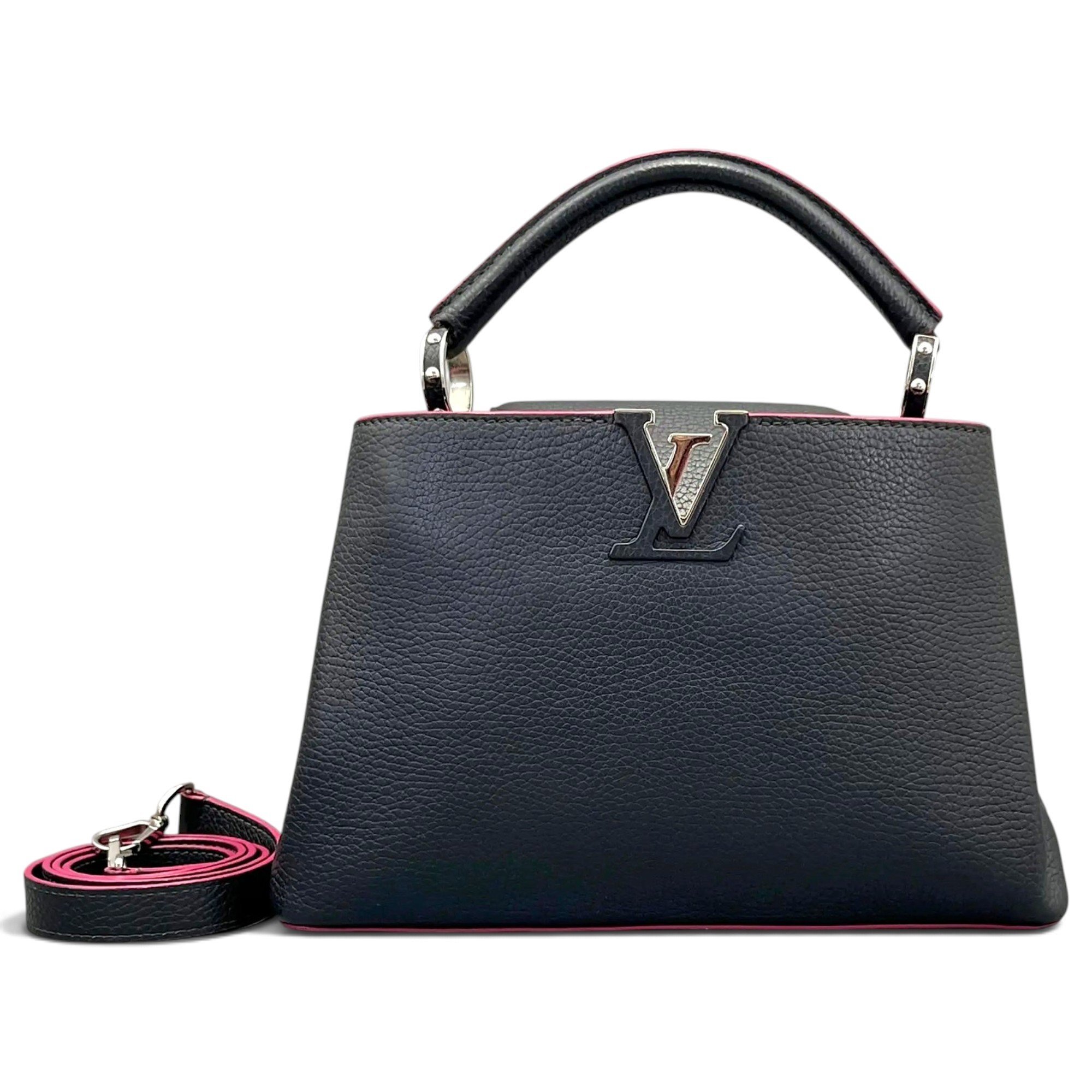 Capucines leather handbag