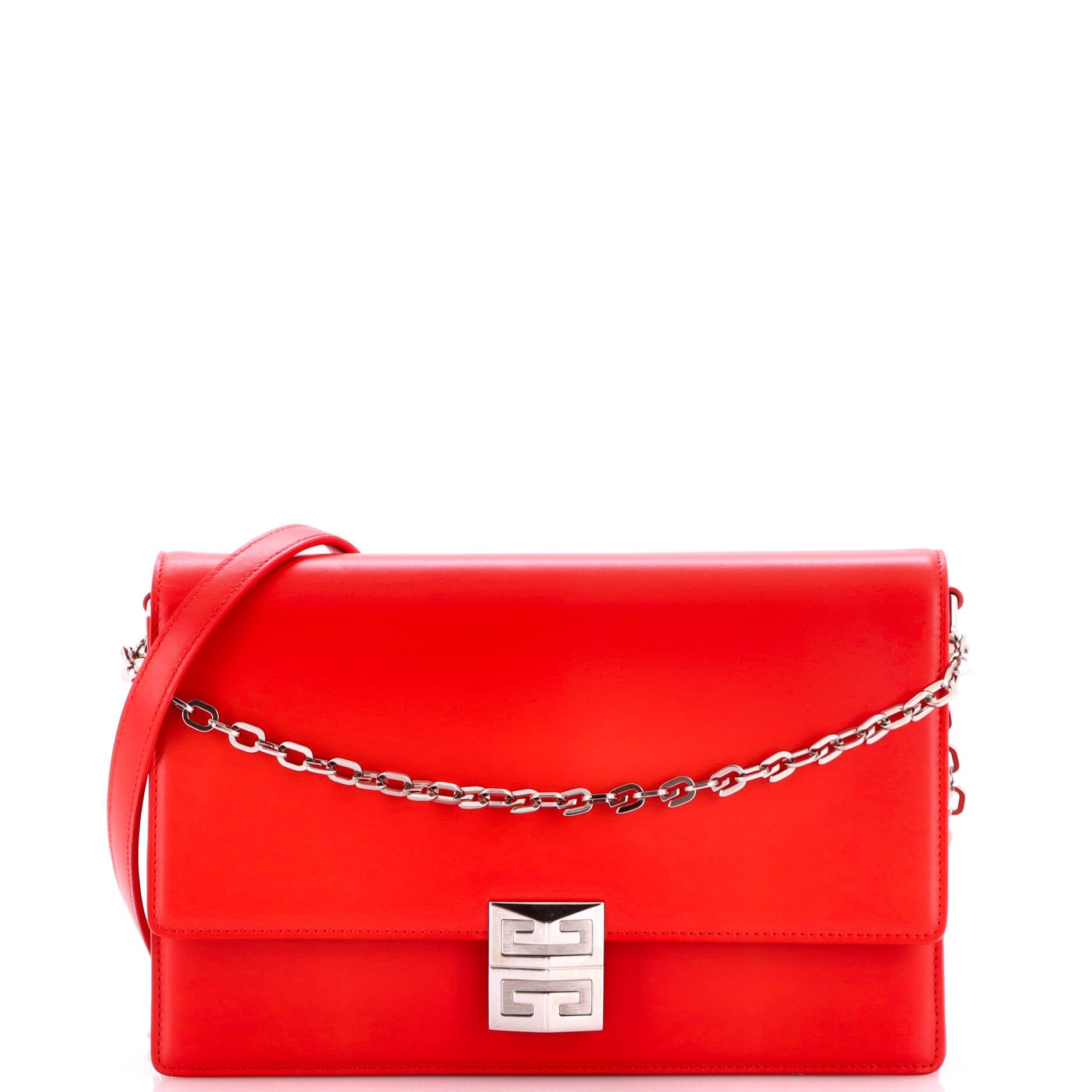 4G Chain Crossbody Bag Leather Medium