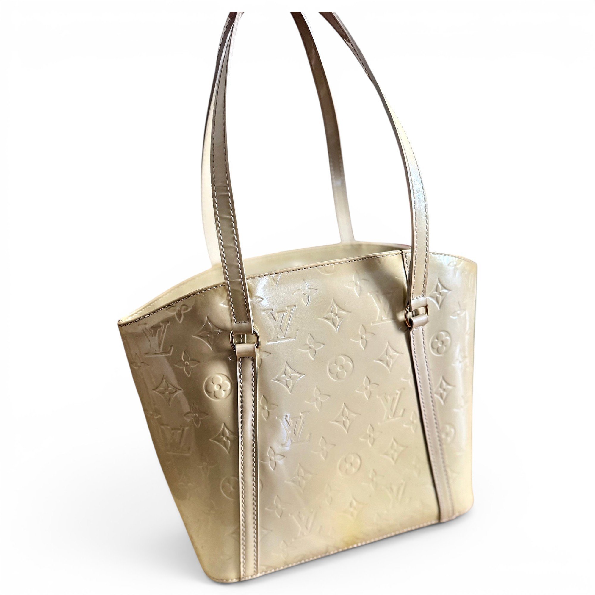 Avalon patent leather handbag