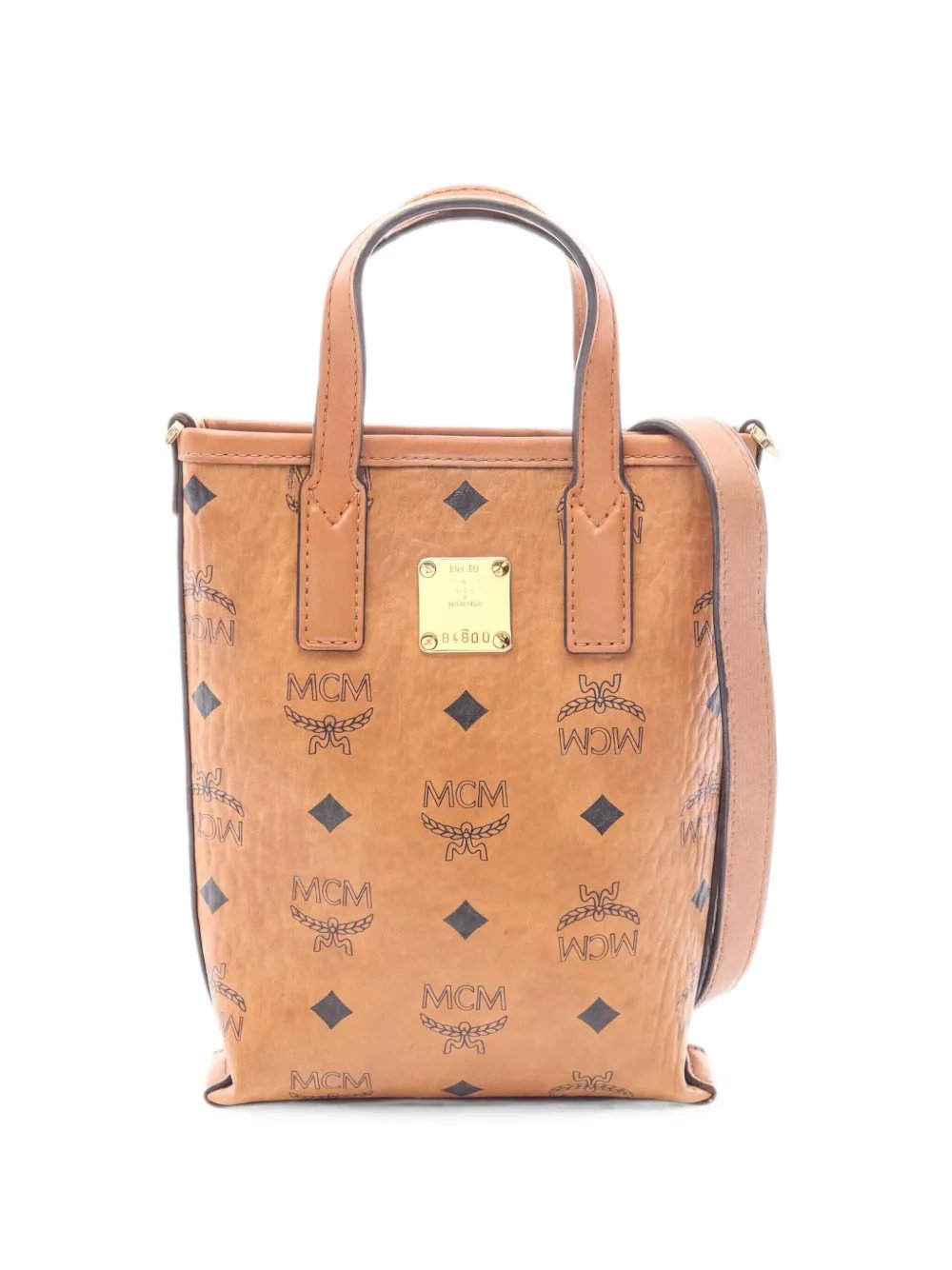 MCM 2000s monogram leather tote bag