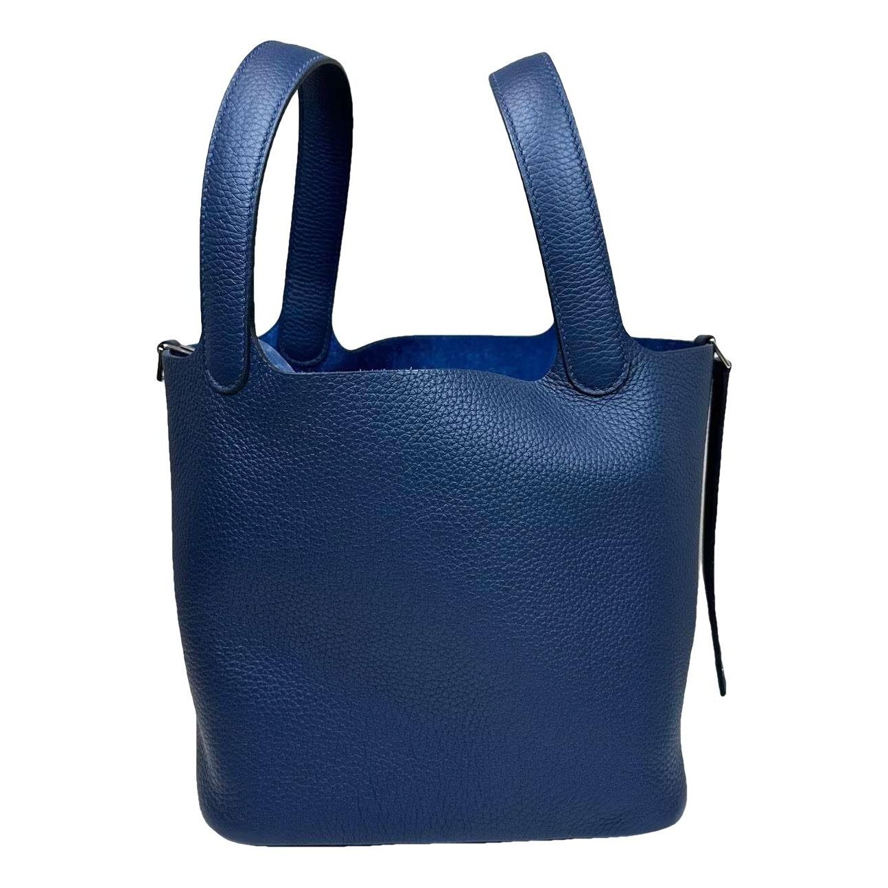 Picotin leather handbag