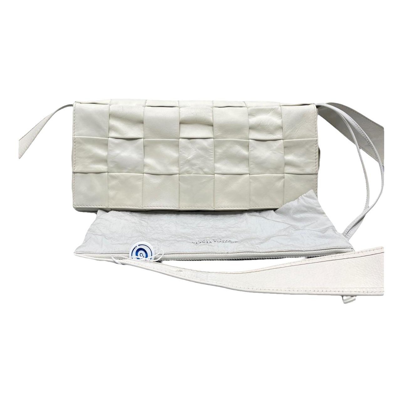 Cassette leather handbag