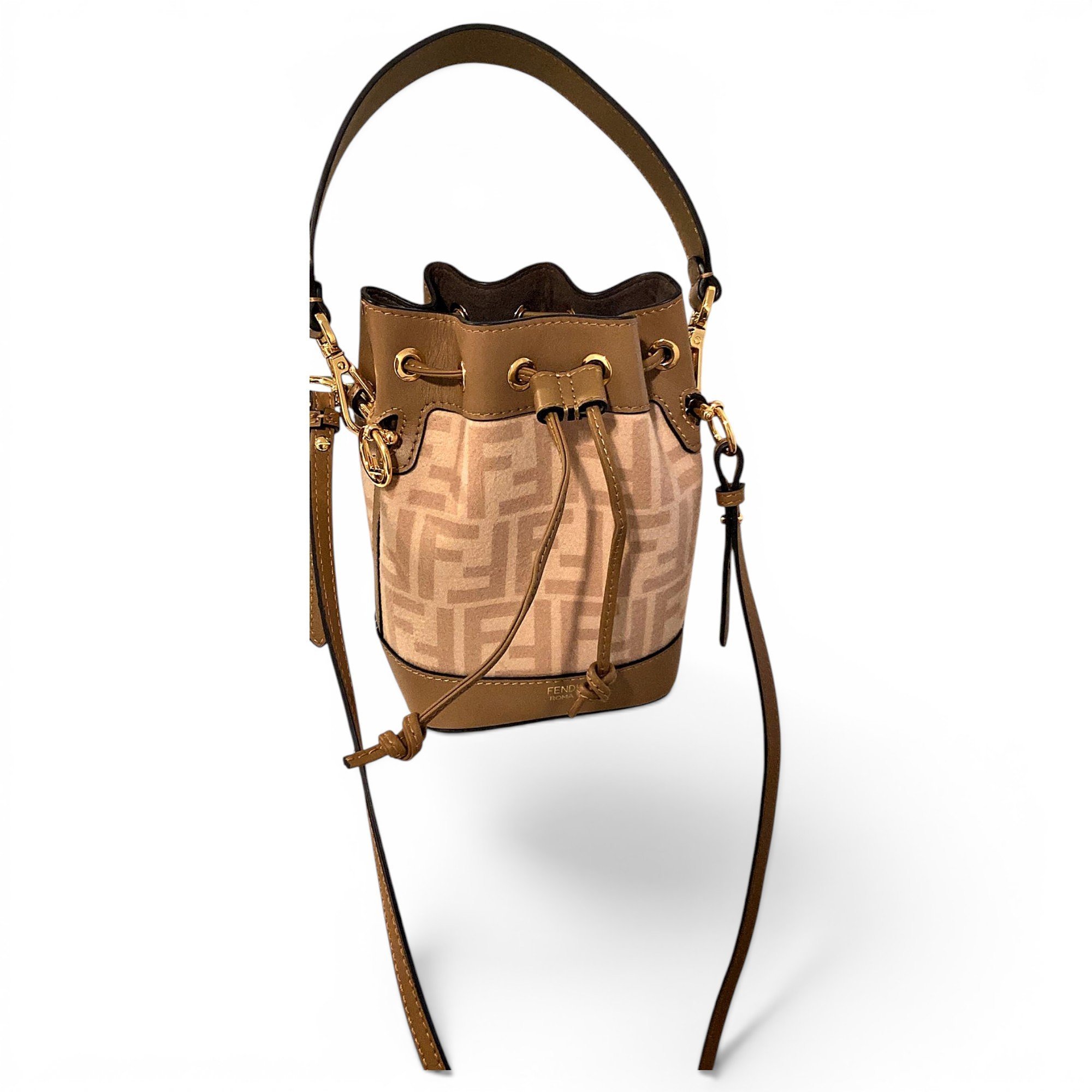 Mon Trésor leather crossbody bag