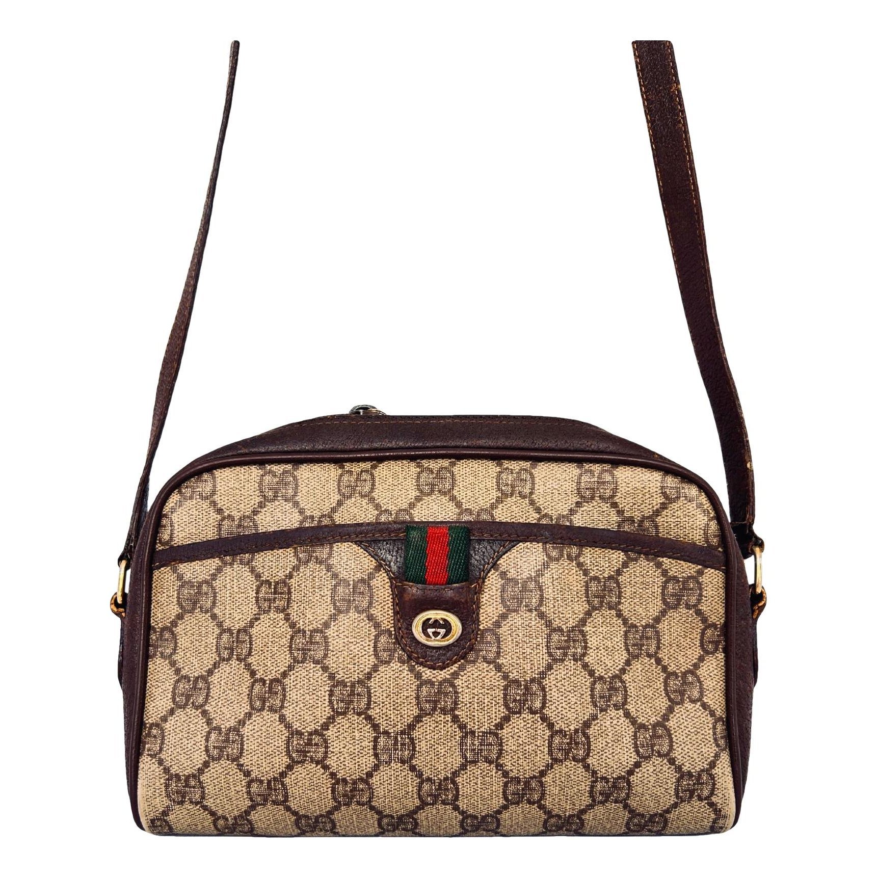Ophidia cloth crossbody bag