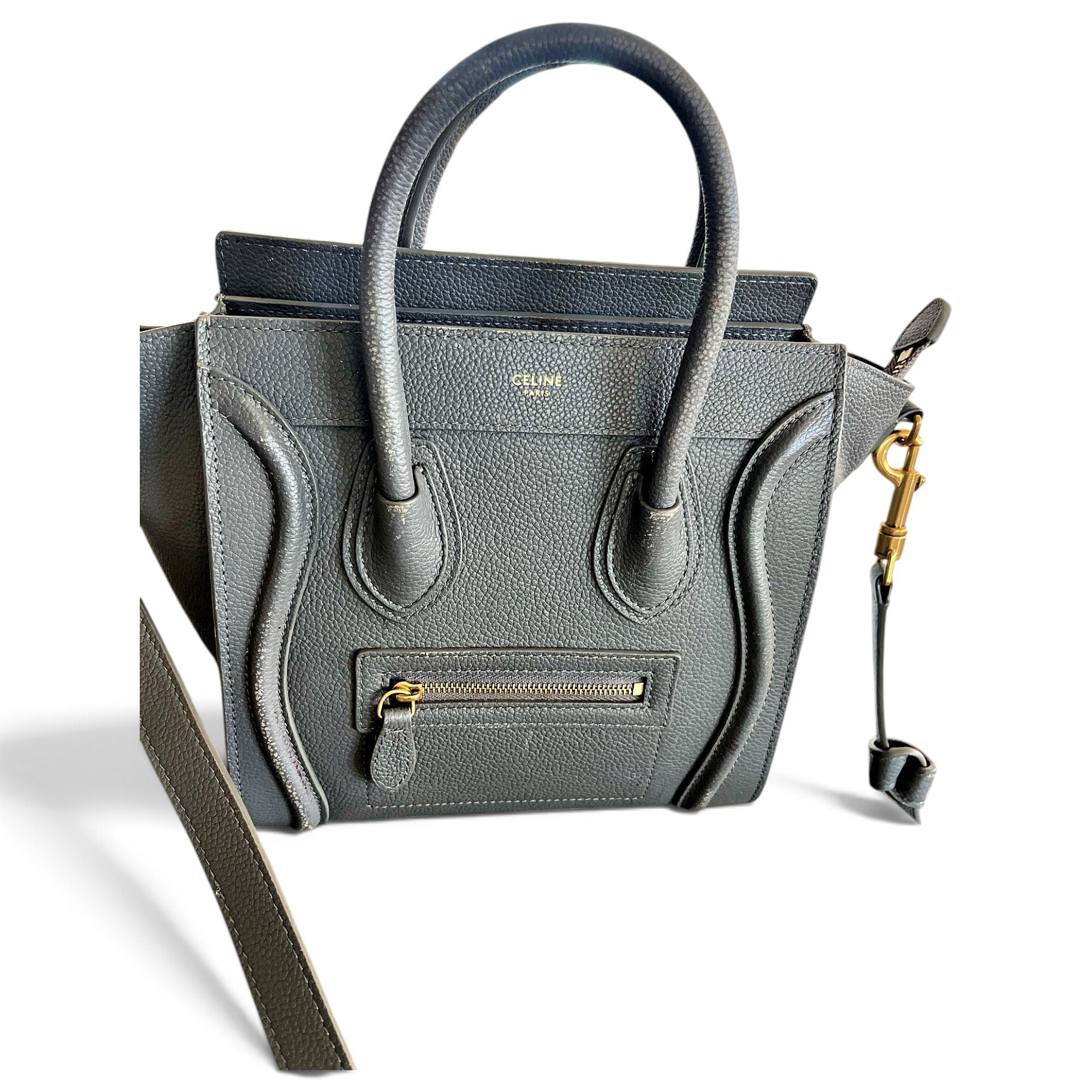 Nano Luggage leather bag