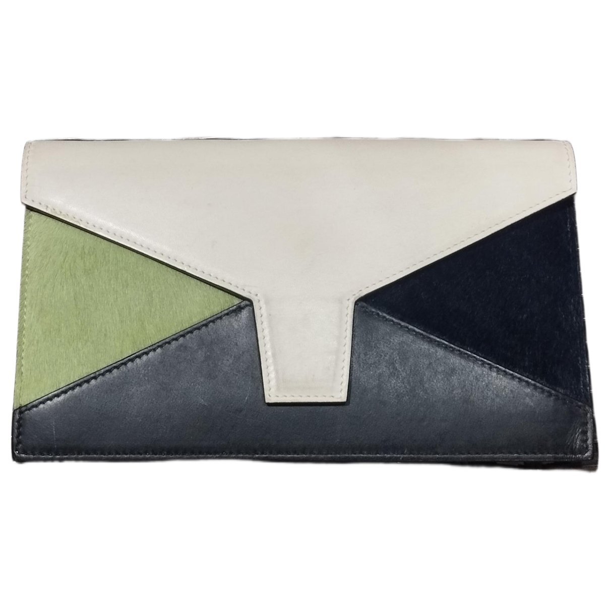 Diamond Clutch leather clutch bag