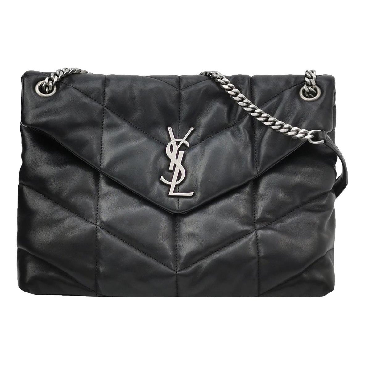 Loulou Puffer leather crossbody bag
