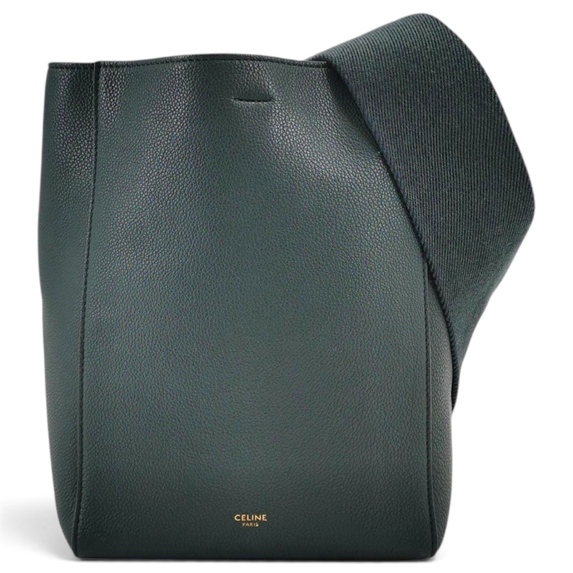 Seau Sangle leather handbag