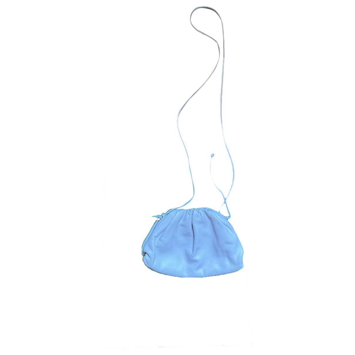 Pouch leather handbag