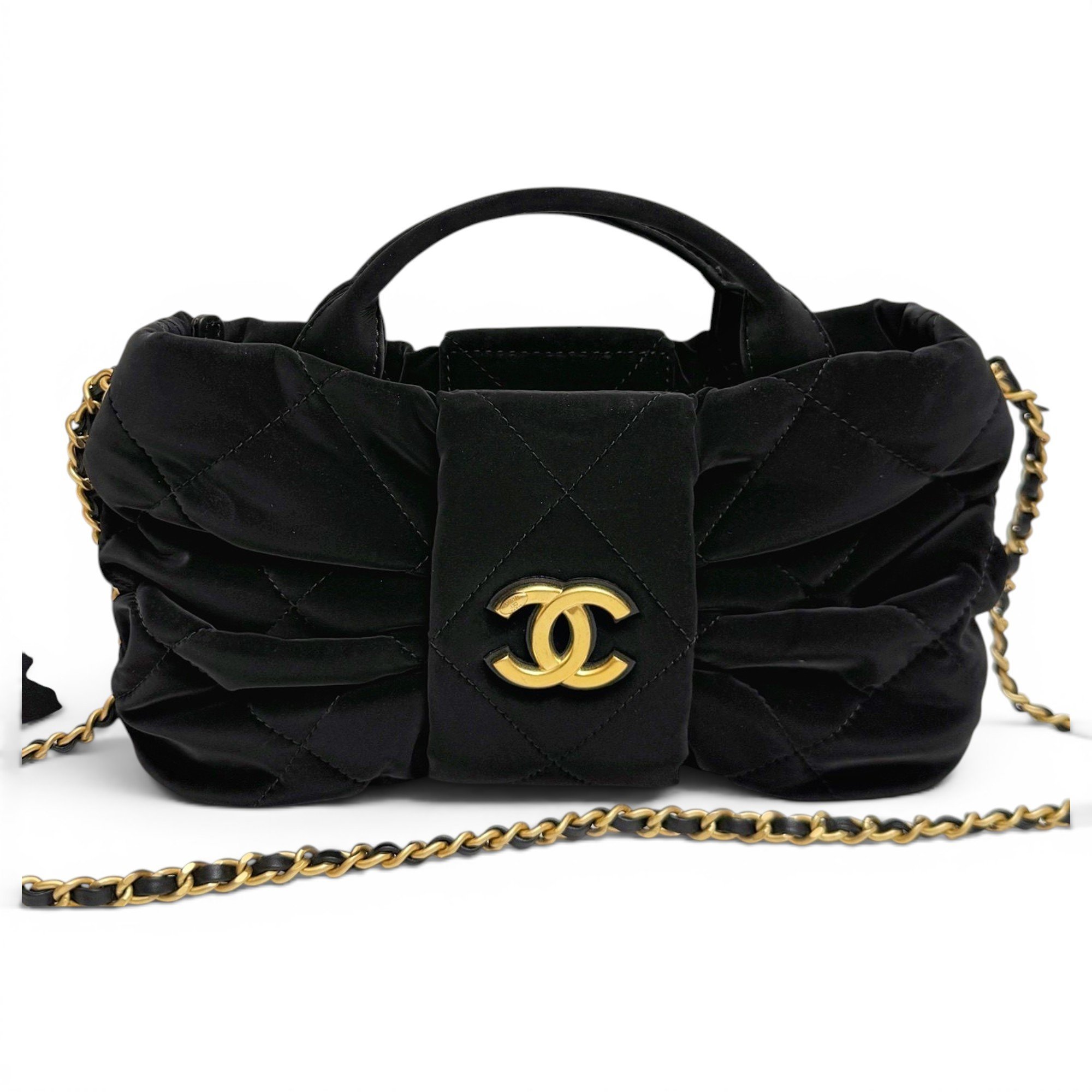 Velvet crossbody bag