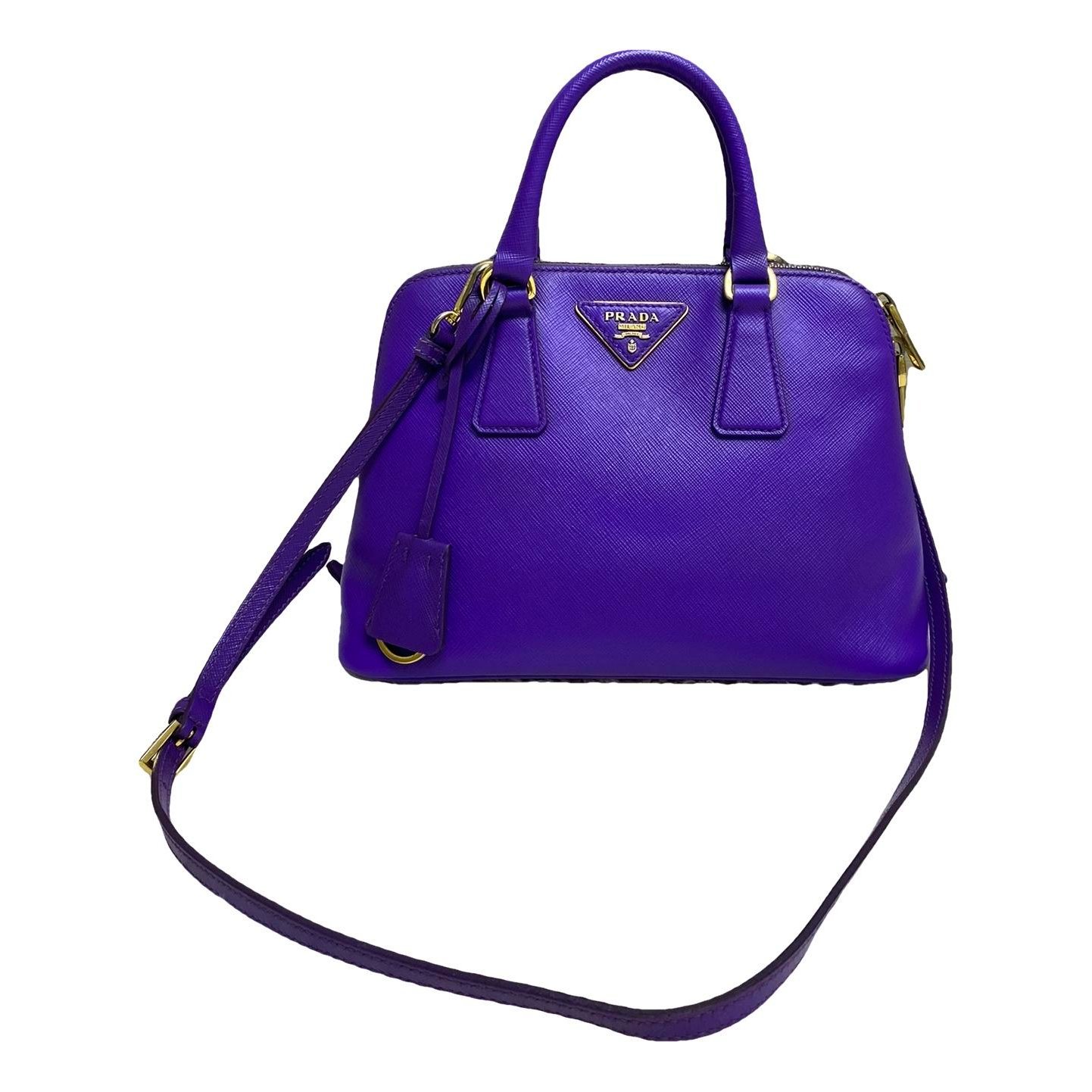 Promenade leather handbag