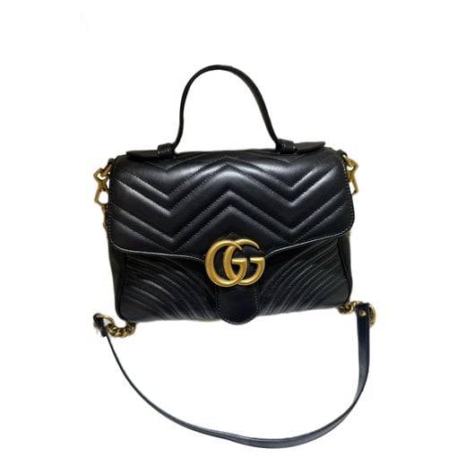 GG Marmont Flap leather crossbody bag