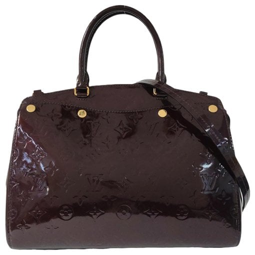 Bréa patent leather handbag