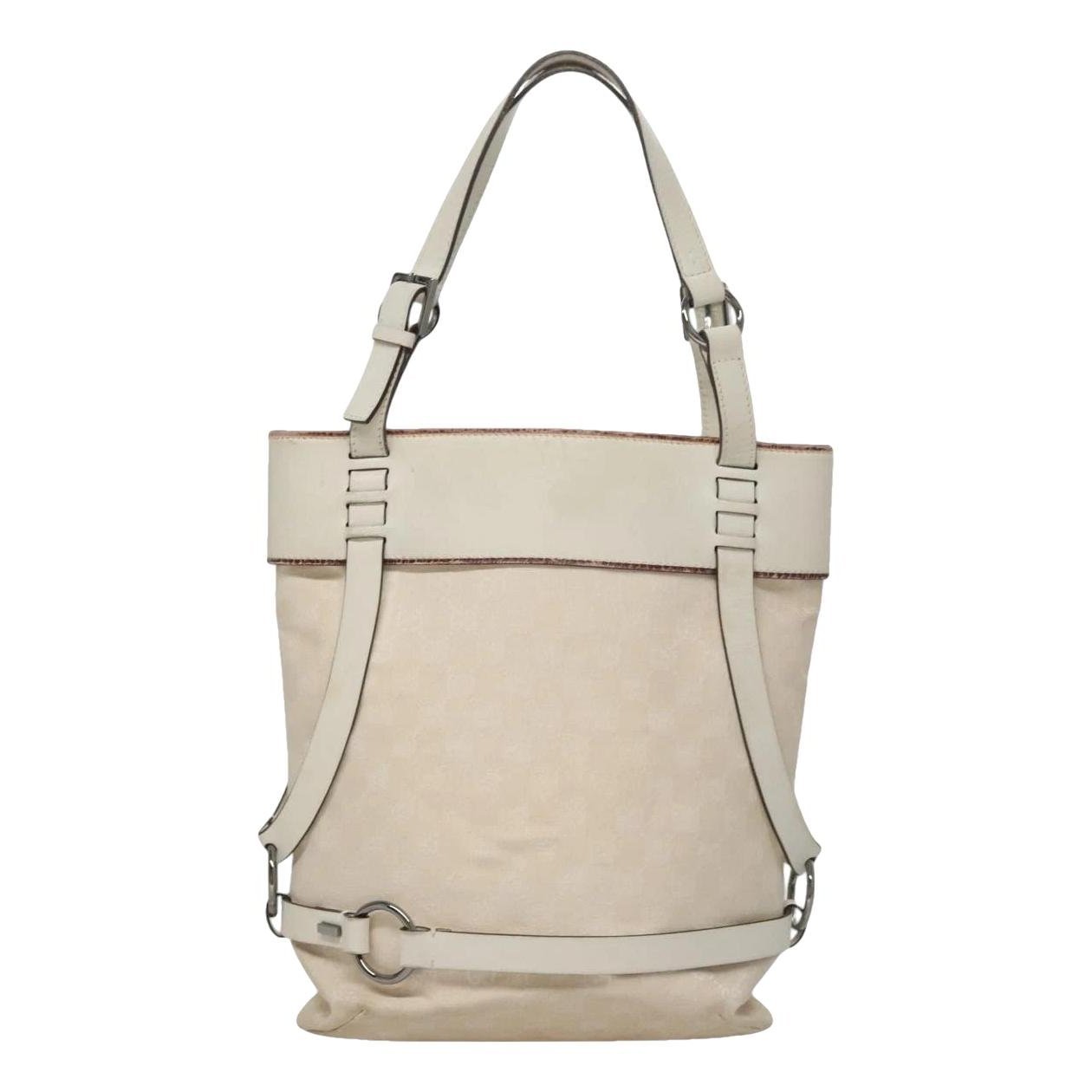 Leather tote
