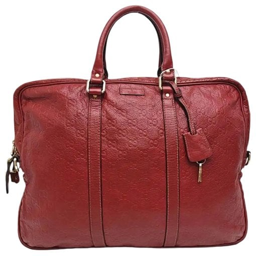 Leather handbag