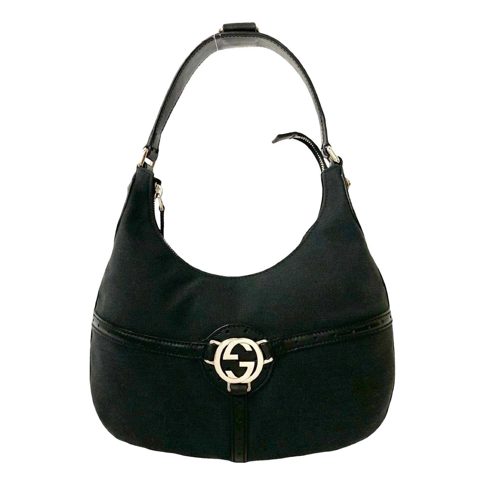 Hobo leather handbag