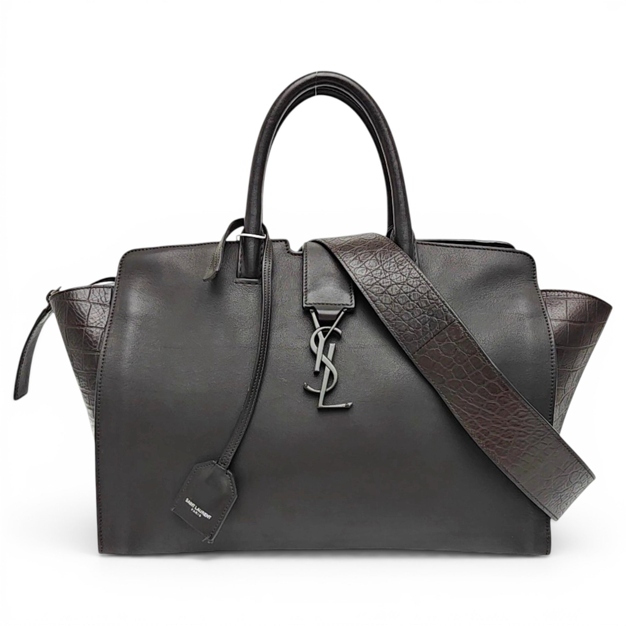Downtown leather handbag