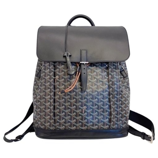 Leather backpack